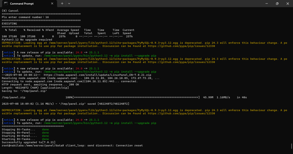 How to fix aapanel login cannot be opened